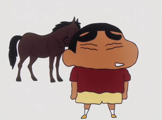 疑似蜡笔小新最好哭的一集小新才五岁，有这种觉悟已经很了不起了！ 