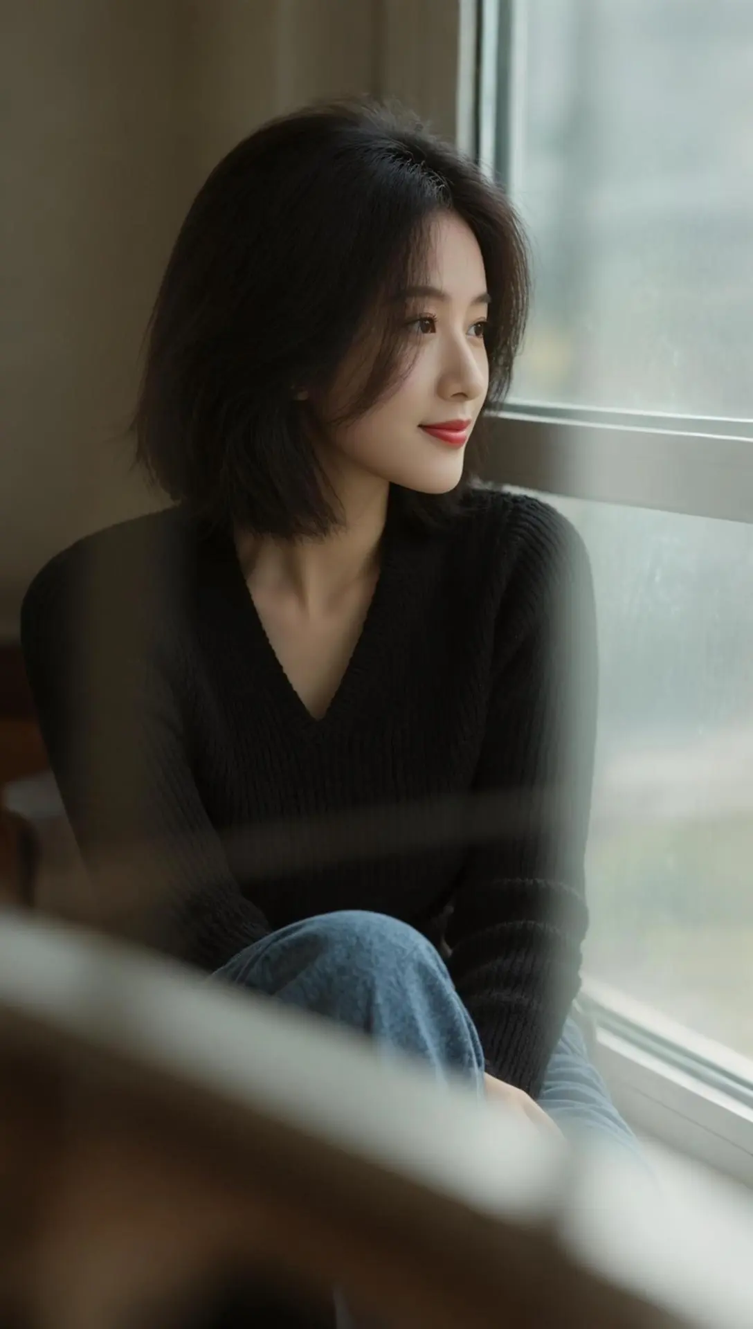 AI窗边氛围感写真 随变ai随便玩