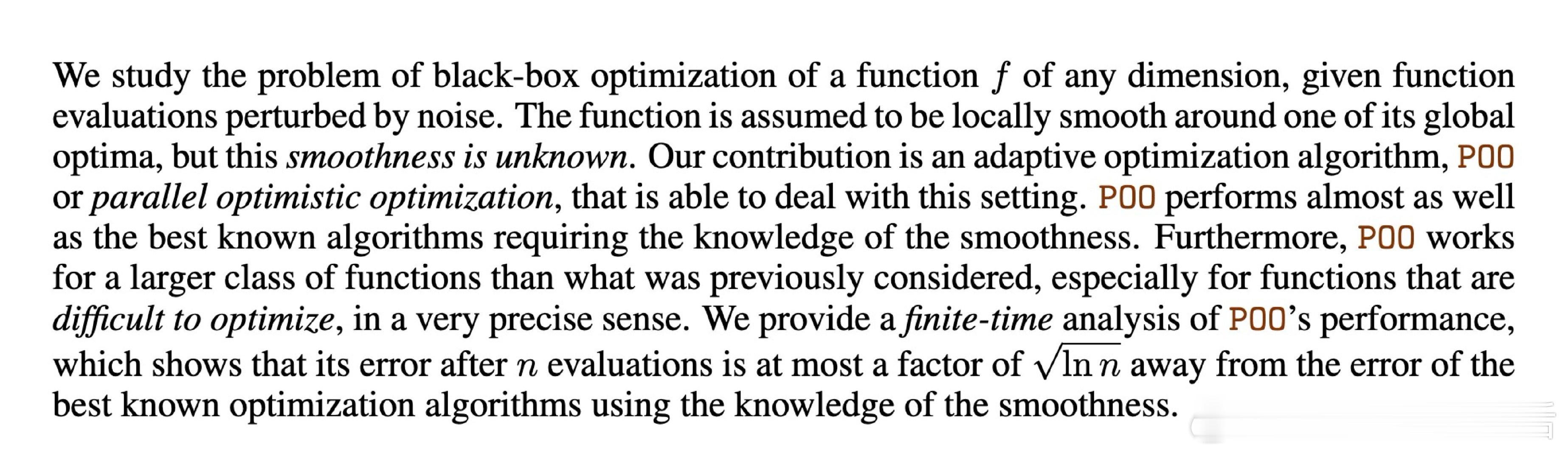 [LG]《Black-box optimization of noisy fun