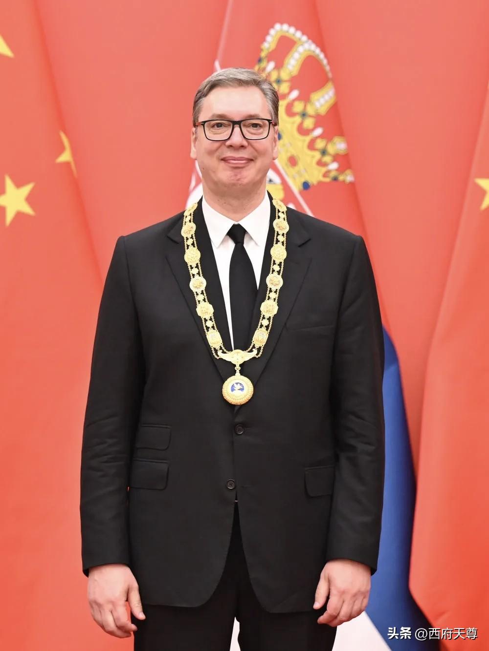 重磅！武契奇获中国最高对外勋章。这次访华，中方对武契奇，可谓是诚意满满，不管是欢