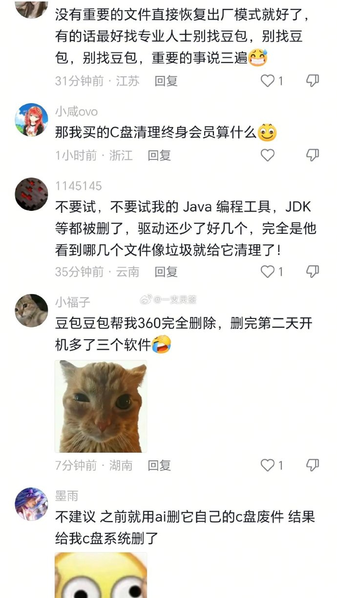 豆包清理C盘还是太权威了 真的笑死，营销号又来瞎捣乱了！专业的事情还是交给专业清