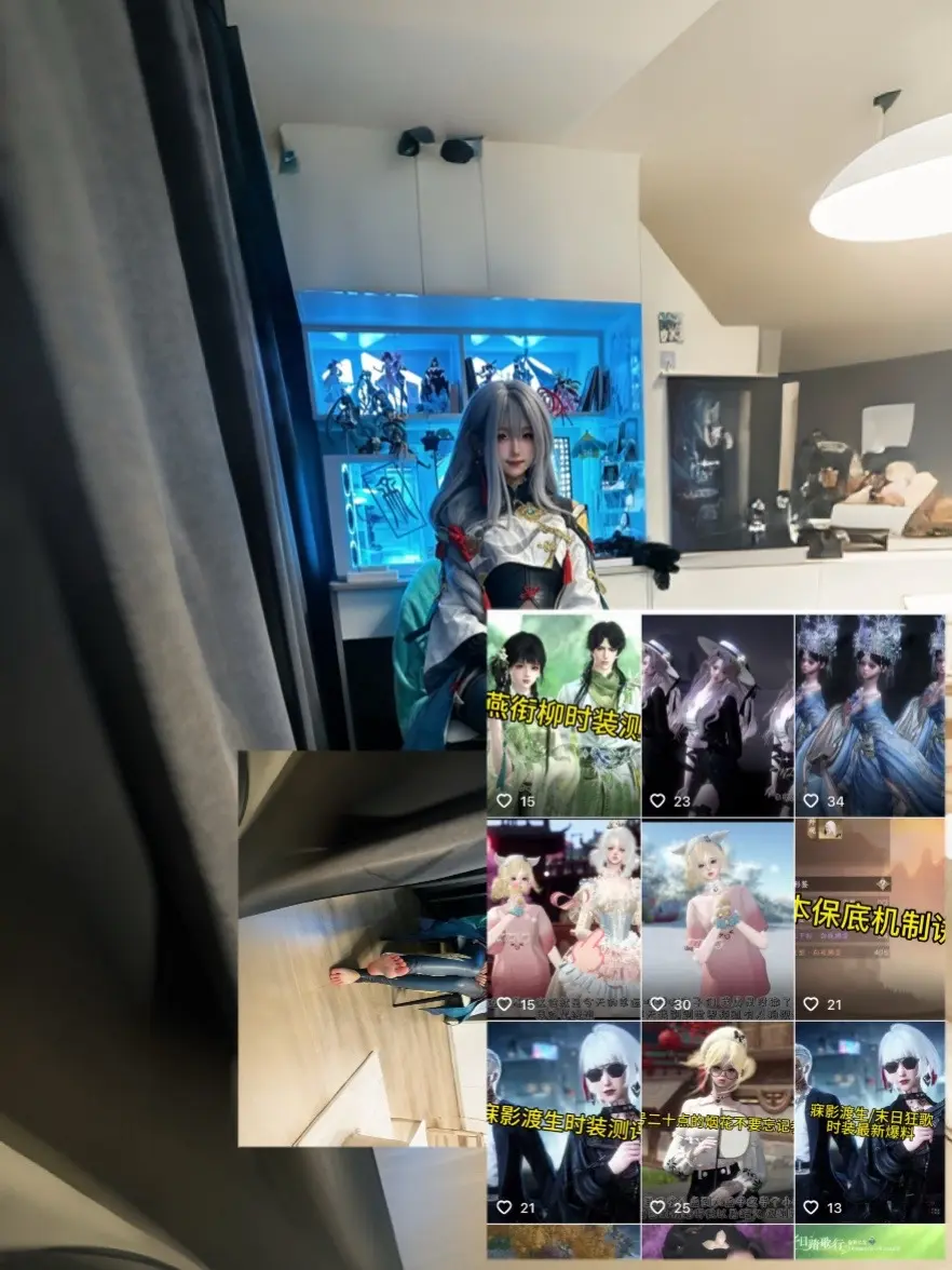 一切的爱恨都在自寻烦恼。  申鹤cos