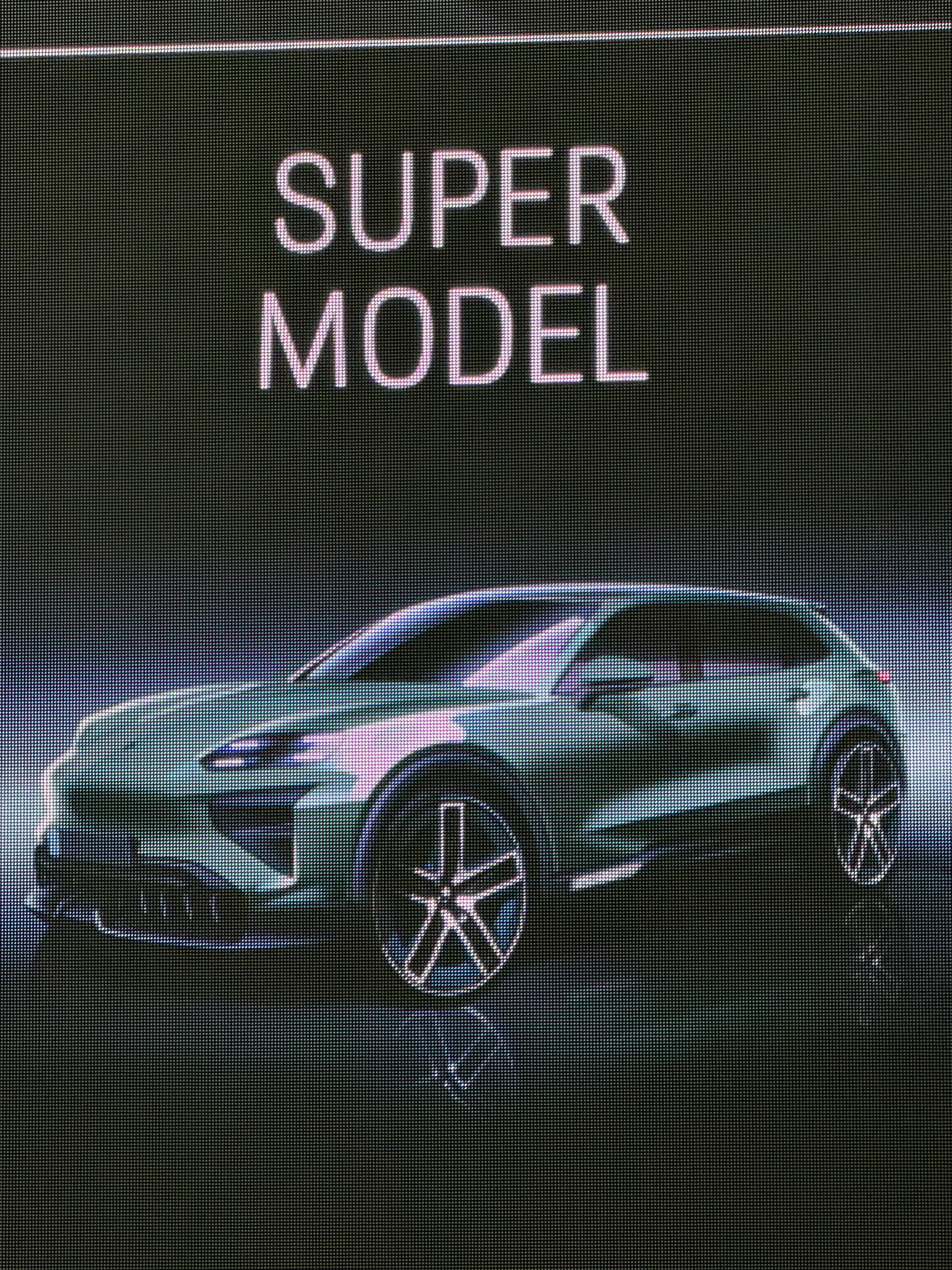 纯电卡宴设计图 汽场全开