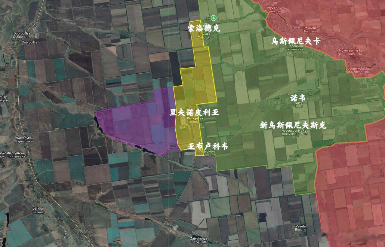 里夫诺皮利亚和亚布卢科韦over来源：DIVGEN 🚩 Карта СВО、Н