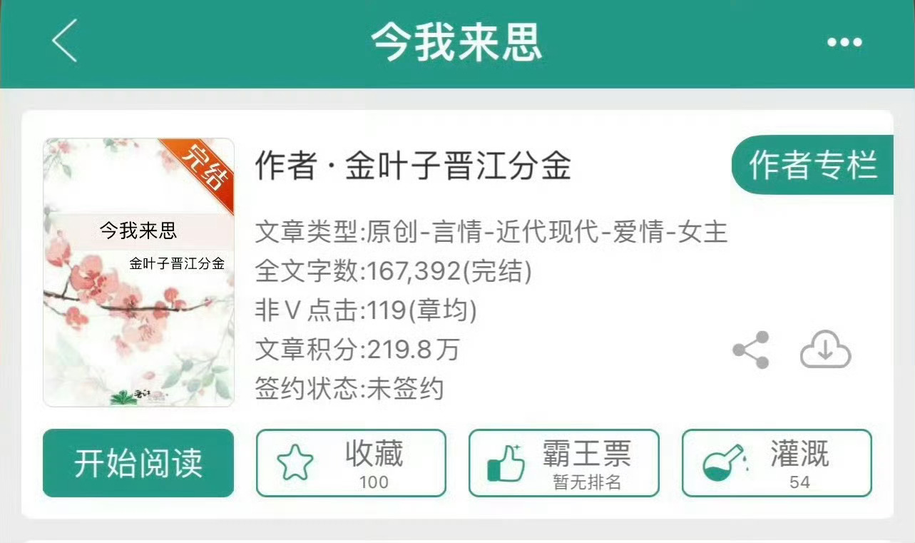 小说推荐：《今我来思》 作者:金叶子简评：呆萌小村姑vs傲娇大少爷，半青梅竹马，