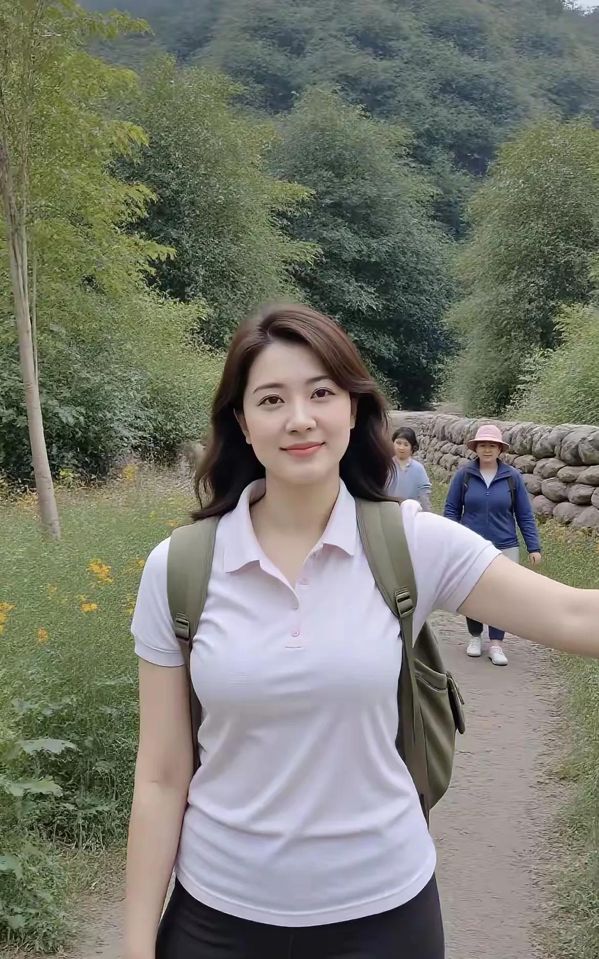 绿意盎然的小径，漫步在自然中，享受美好时光。🌿🌸👣