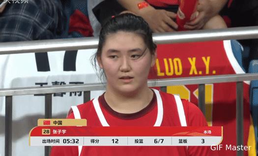 就问谁还能拦得住张子宇，上场五分钟拿下12分，上场8分钟拿下16分九中八高效到令