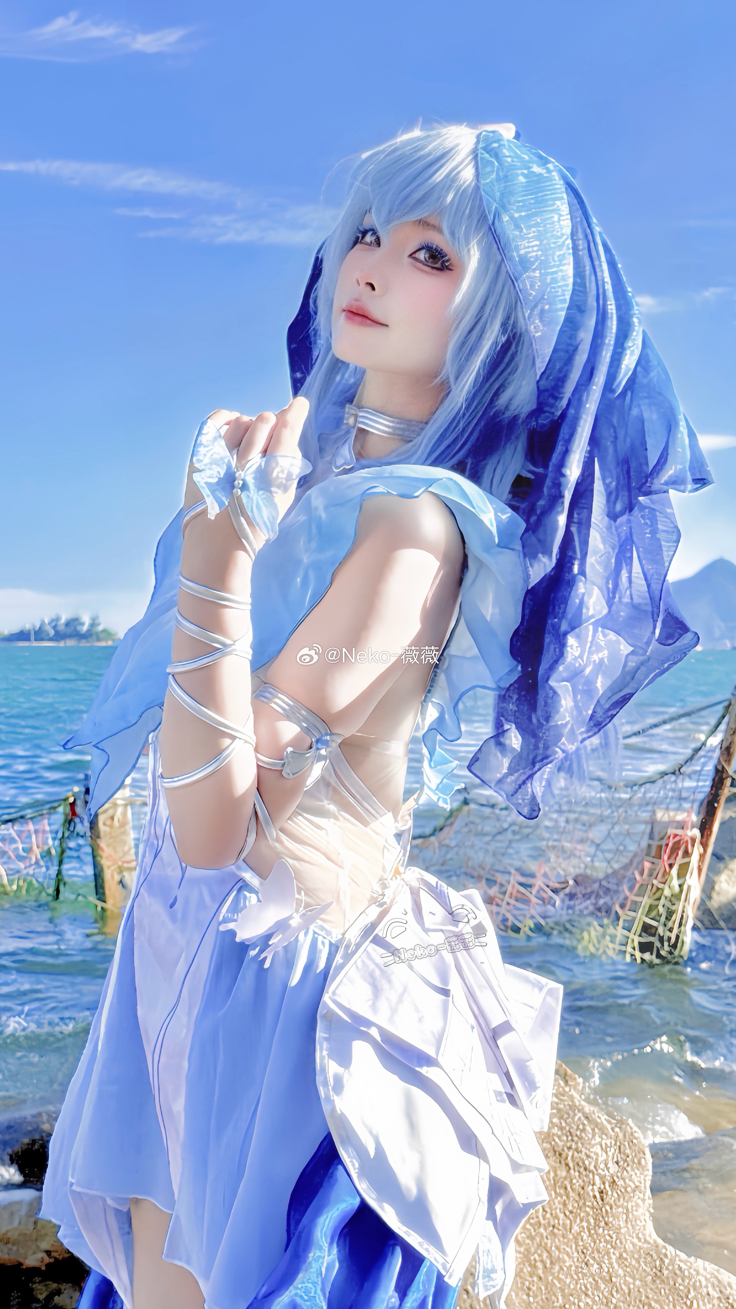 Neko_薇薇二次元cos大赏鸣潮   发张之前拍的守岸人预告