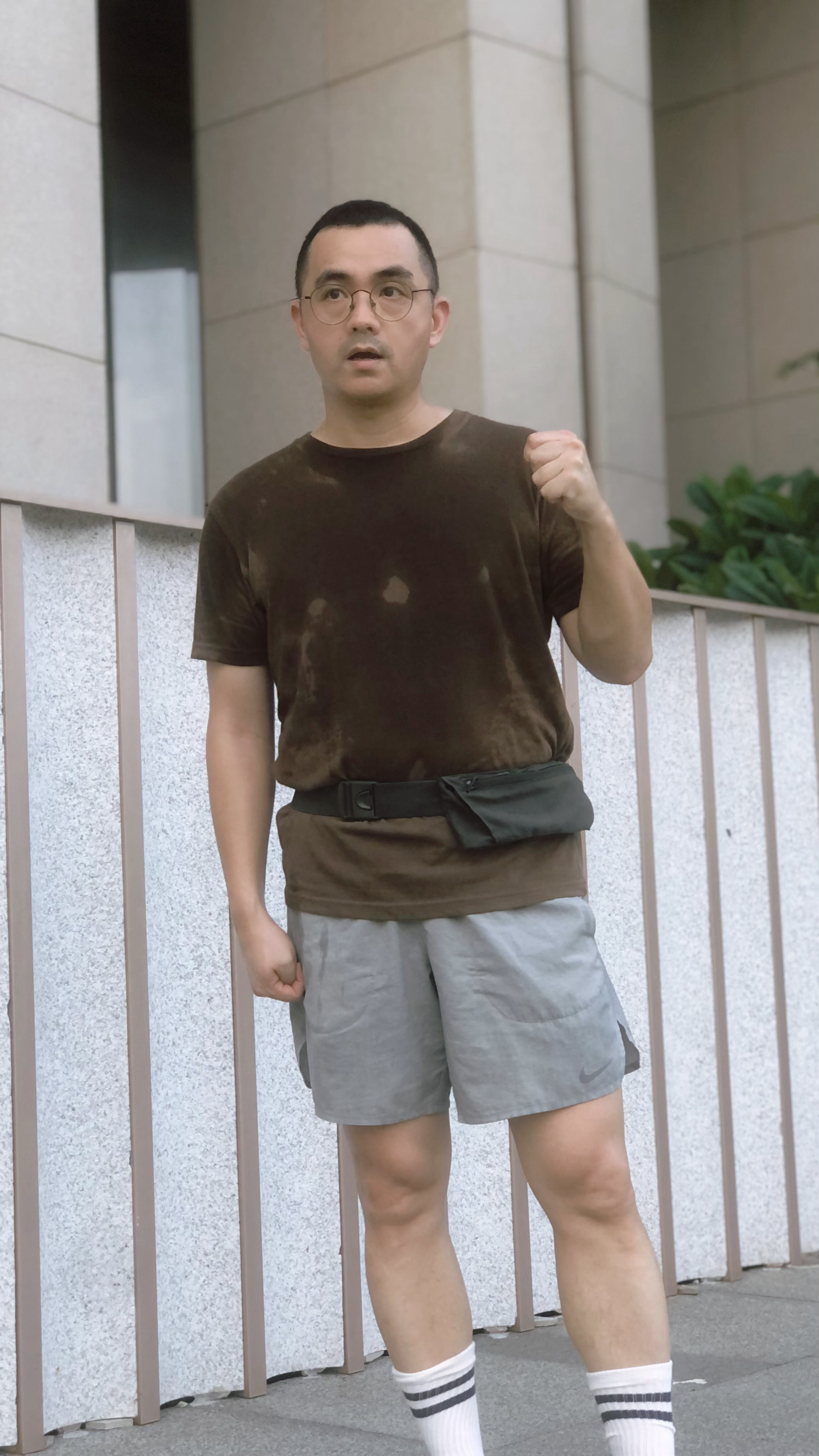 广州进入蒸笼模式好热！感觉出汗3公斤，6公里跑完瘦了！广州天气开启高温模式跑步打