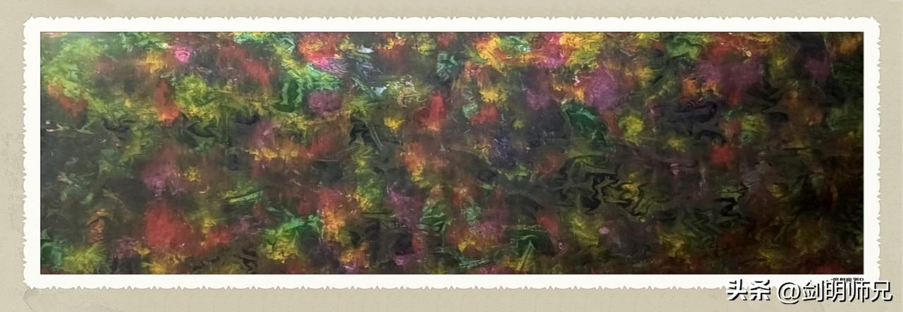 《天地熔彩》展签精简阐述（展厅悬挂专用，长短两版可选）
 
短版（窄幅小展签，5