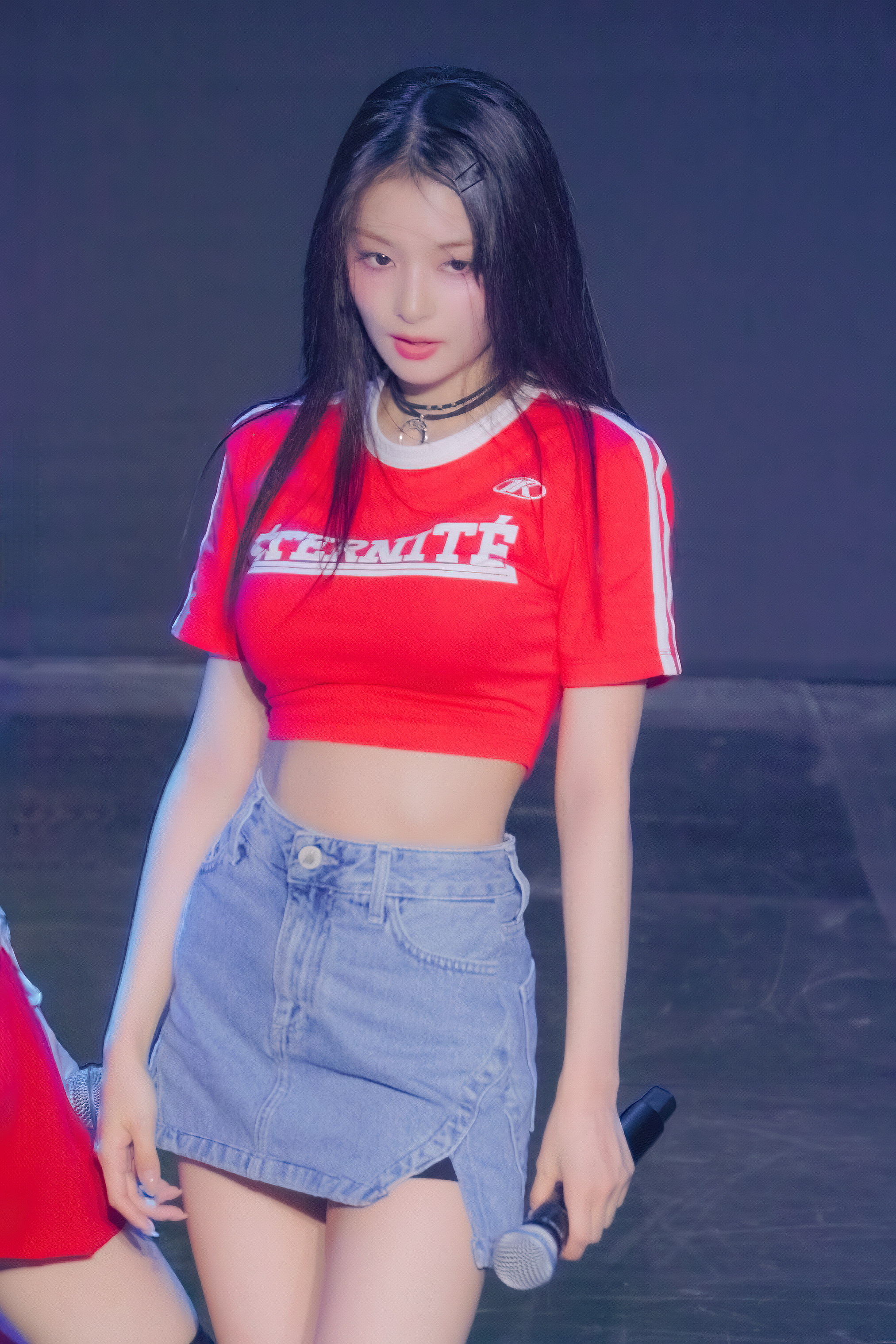 #李娜炅[超话]#🐣#蜜桃笑颜李娜炅# [图片]240518 庆熙大学校庆 H