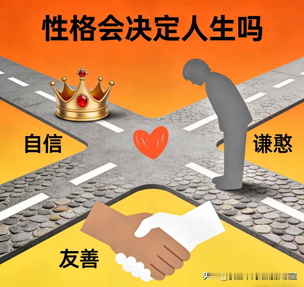 性格不会完全决定人生，但会深刻影响人生走向的选择与体验。

它像一把钥匙，能影响