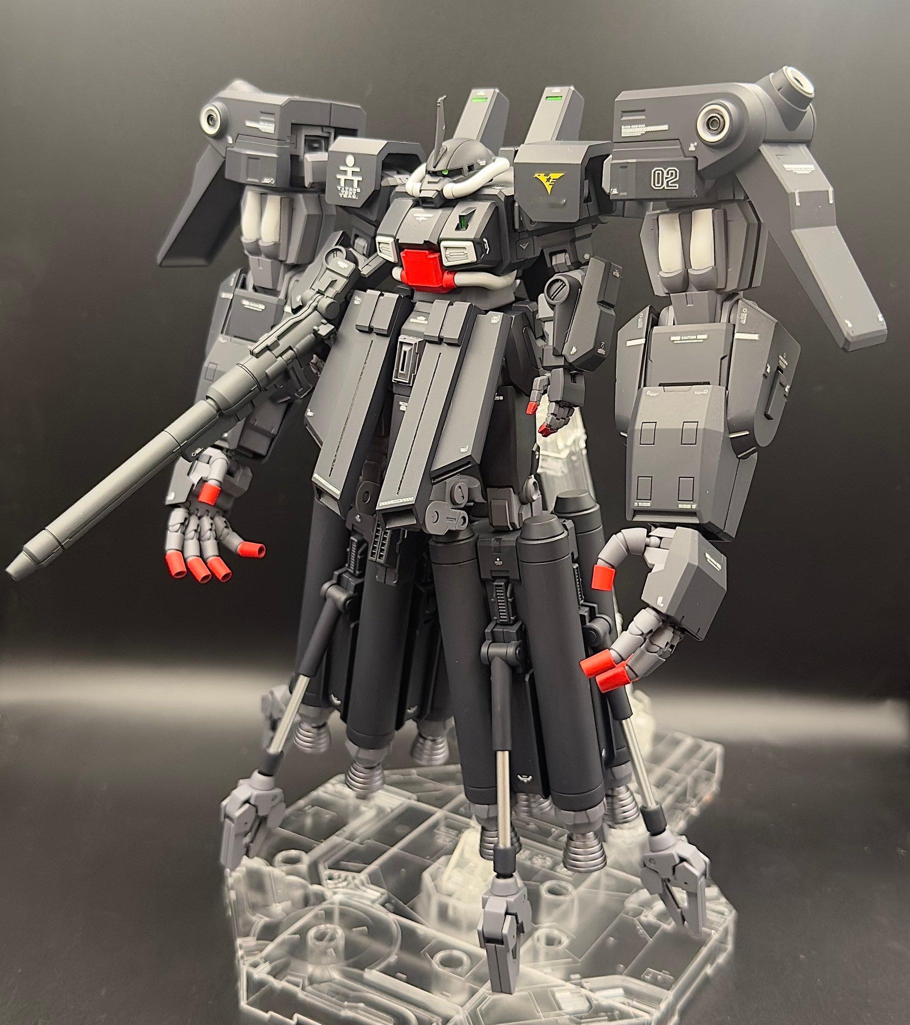 精神力高扎古·黑兔队式样（by kobari）高达模型[超话]高达模型 ​​​