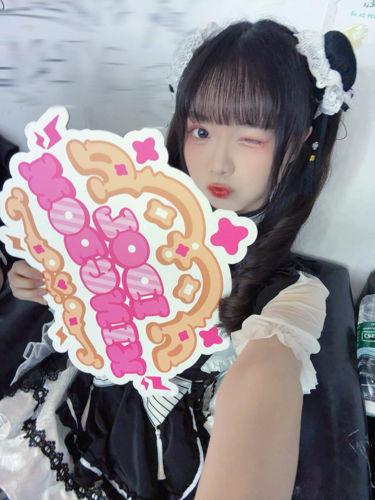⚡️第一次上IDOL KINGDOM！怪紧张的！[抓狂]今天是真正的黑白熊猫妹了