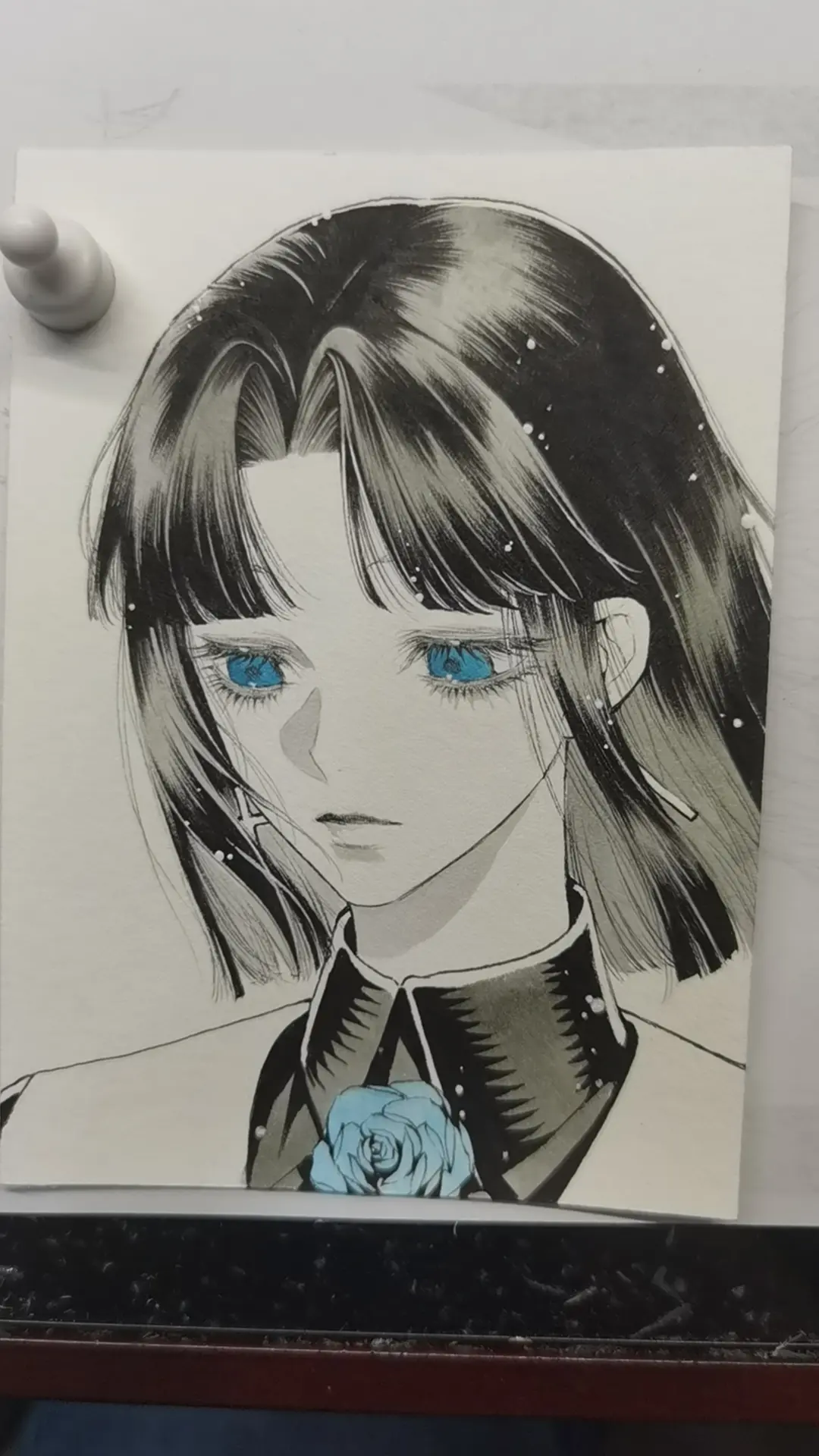 画画 手绘 手绘过程