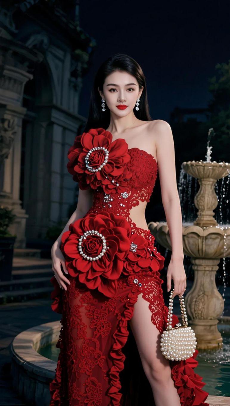 AI奢华风尚写真 随变ai随便玩 高级感穿搭 氛围感美女 优雅气质