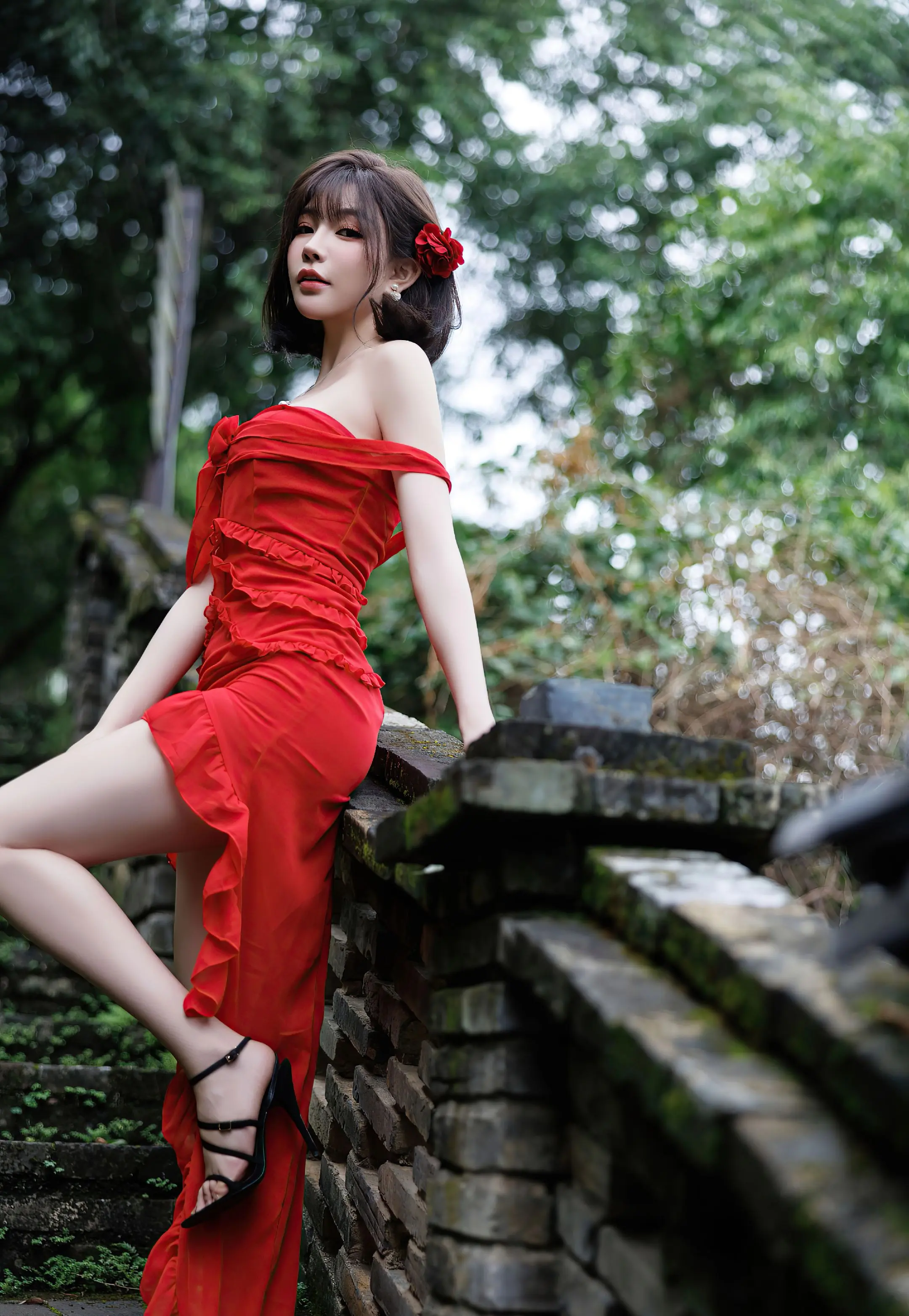 好身材好气质 优雅气质 大长腿小蛮腰 清纯女神 女生拍照姿势