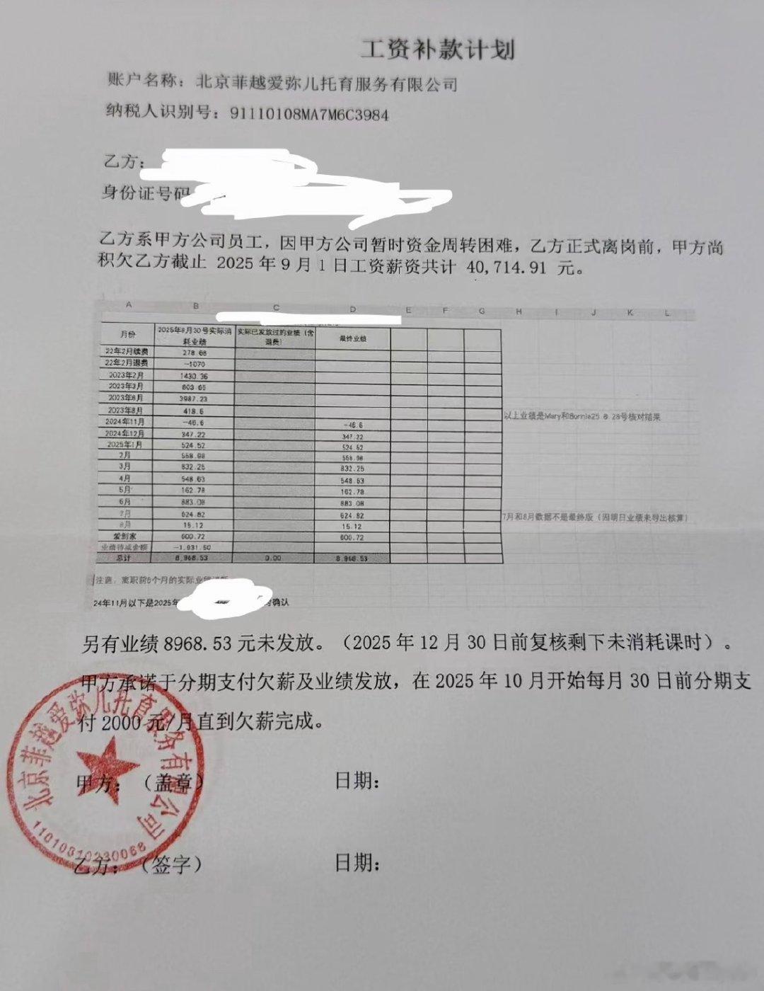 aijing父母不存在失信被执行案件不是老赖但欠打工人工资…打工人没惹，有钱捧女