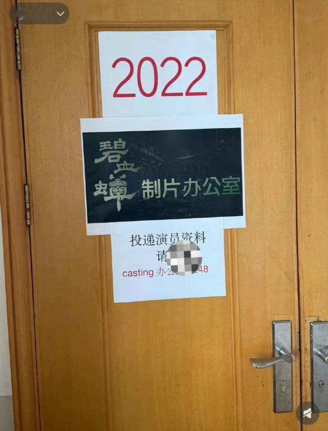 侯明昊徐振轩新剧碧血蝉1127横店开机 