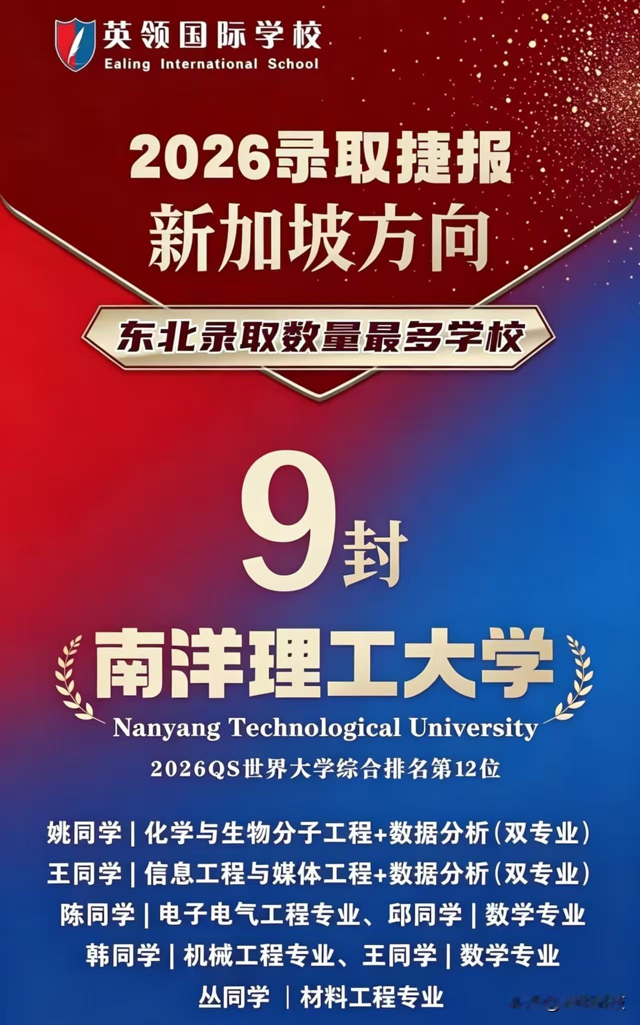 别再问“是不是运气”，英领用数据说话

今年：东北唯一牛津。
去年呢？前年呢？