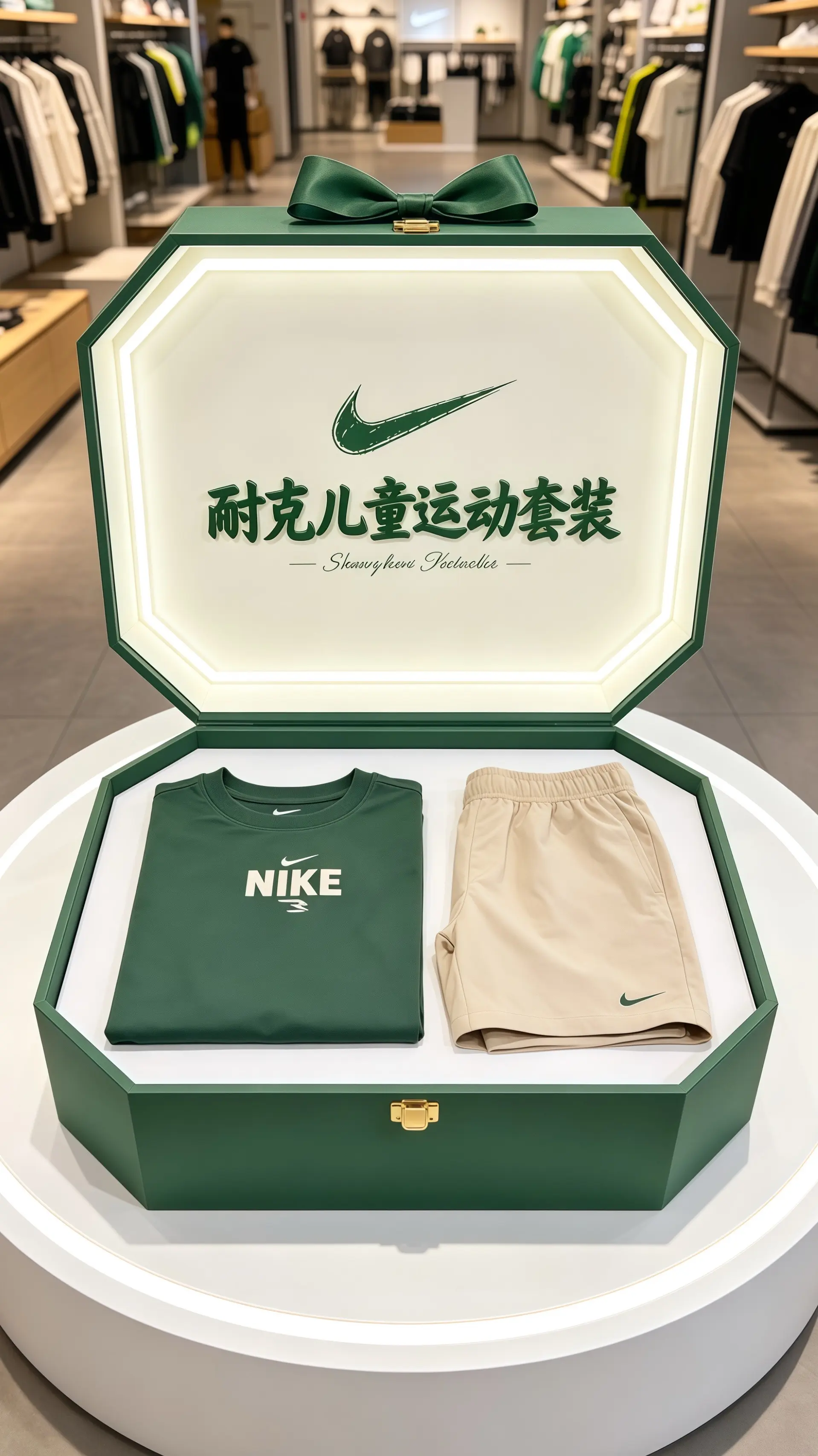 nike儿童运动套装 送给儿子的礼物 耐克kids 儿童运动T恤 ni...