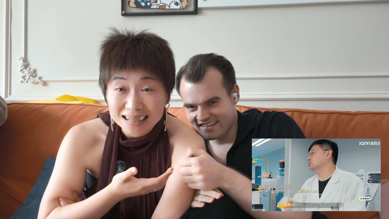 小鹿老公备孕社死还有续集 这夫妻俩的reaction太真实了！简短但每句都是爆点