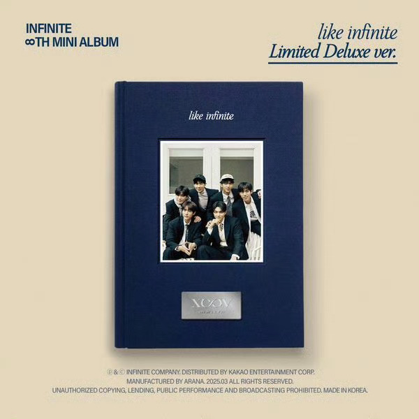 INFINITE 迷你八辑《LIKE INFINITE》H榜首周销量：151,0