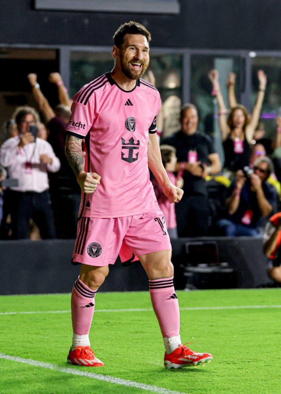 【什么是球王？！】梅西对阵纳什维尔为国际迈阿密打进扳平比分的进球，成为自若昂·普