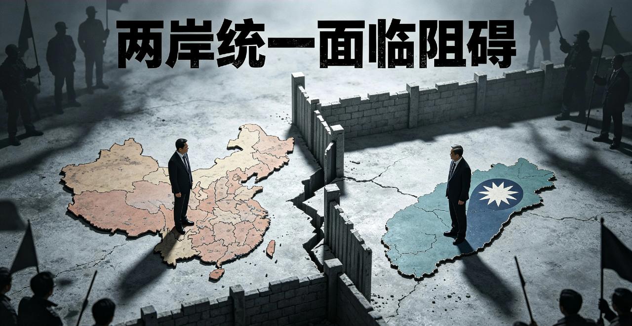 两岸统一主要障碍：外部势力干涉阻挠、“台独”分裂势力谋独挑衅、部分台湾民众受错误