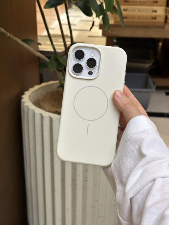 细圈液态磁吸🤍奶白色系