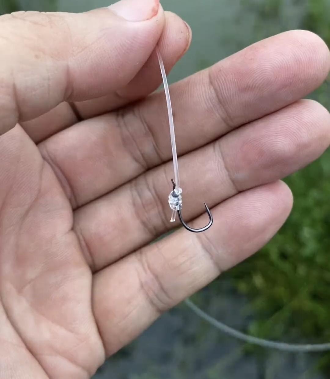 刚才钓鱼的时候，我的子线被切了，然后被一个钓鱼大爷看见了，他非要送一副他的子线给