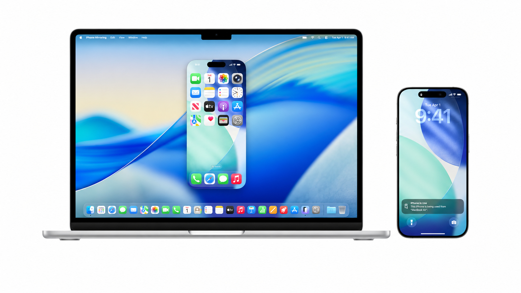 【macOS 27 通过三种方式改进 iPhone 镜像功能】在 macOS G