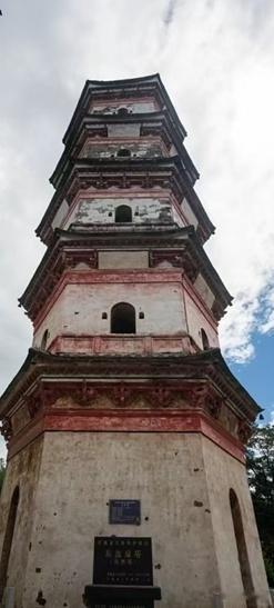 故城地标——东流双塔AI制作；老屋张忠献词//1200字一座建筑能被称为“城市地