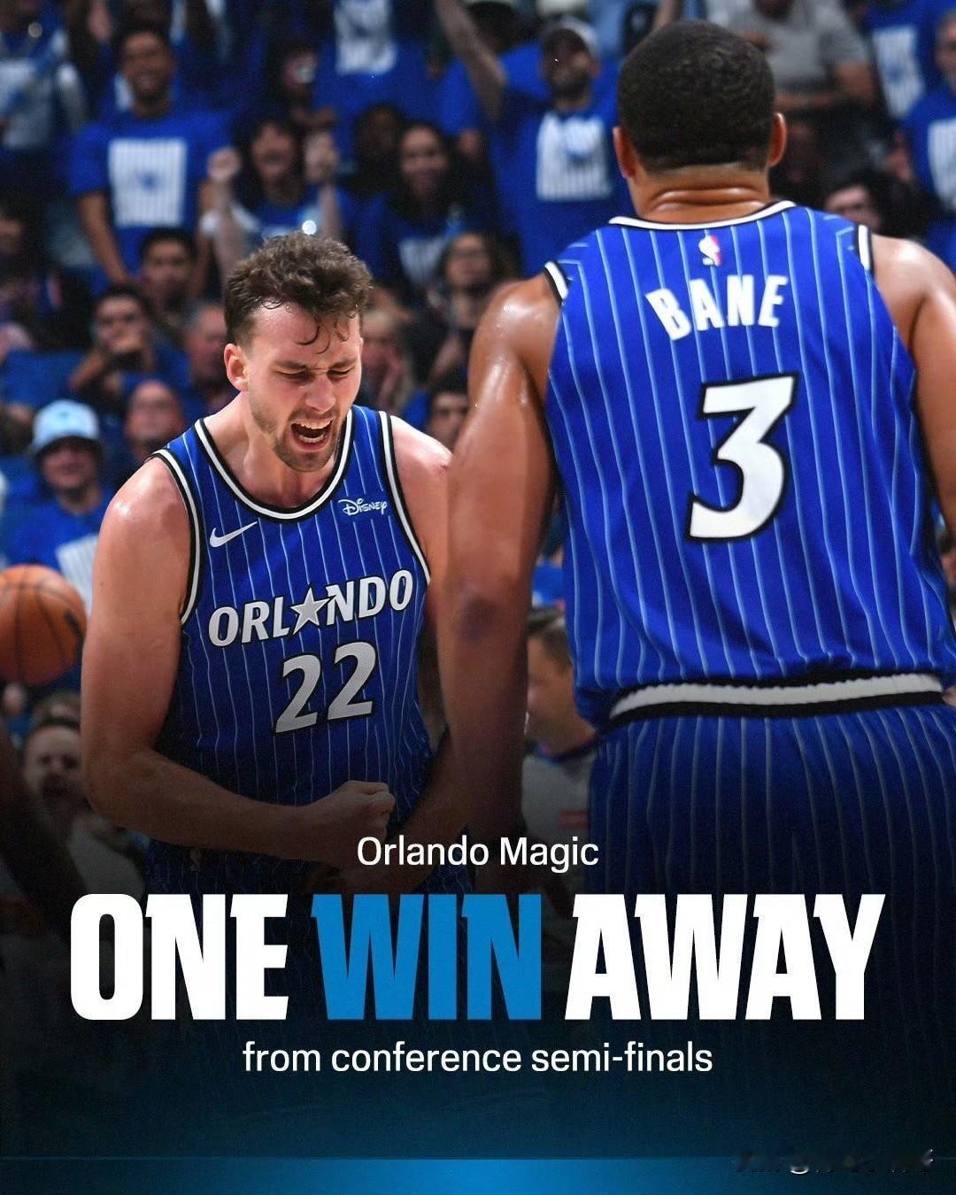 黑八就差一场！！！魔术3-1活塞，拿到赛点！

北京时间4月28日，NBA季后赛