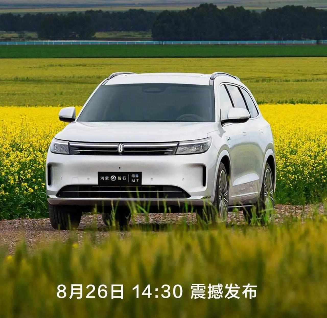 今天下午2点半，华为发布问界M7 Pro，这车预售价为24.98万元，最终M7 