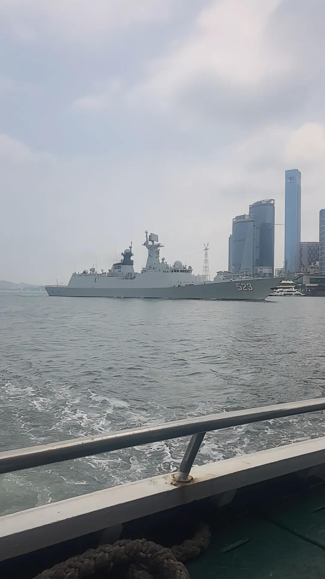 远洋利刃523红河舰一路护航，偶遇即是荣幸空天砺剑烽火问鼎计划
