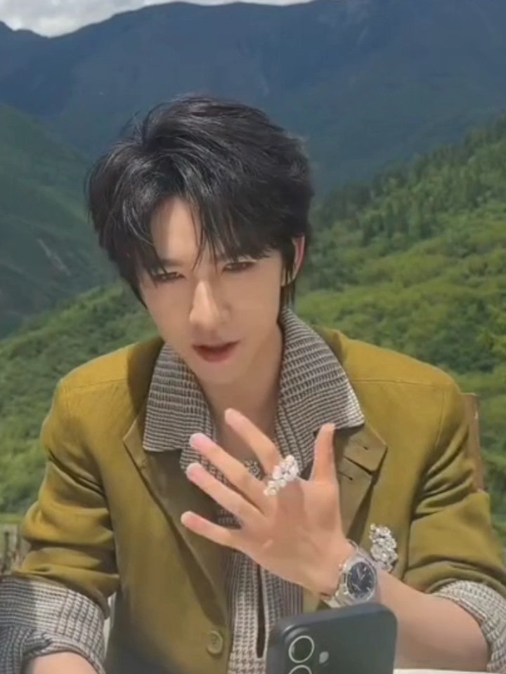 贺峻霖贺峻霖 廿二振翮踏青云୧⍤⃝💚贺峻霖五十公里桃花坞6“虽然我可能永远没有