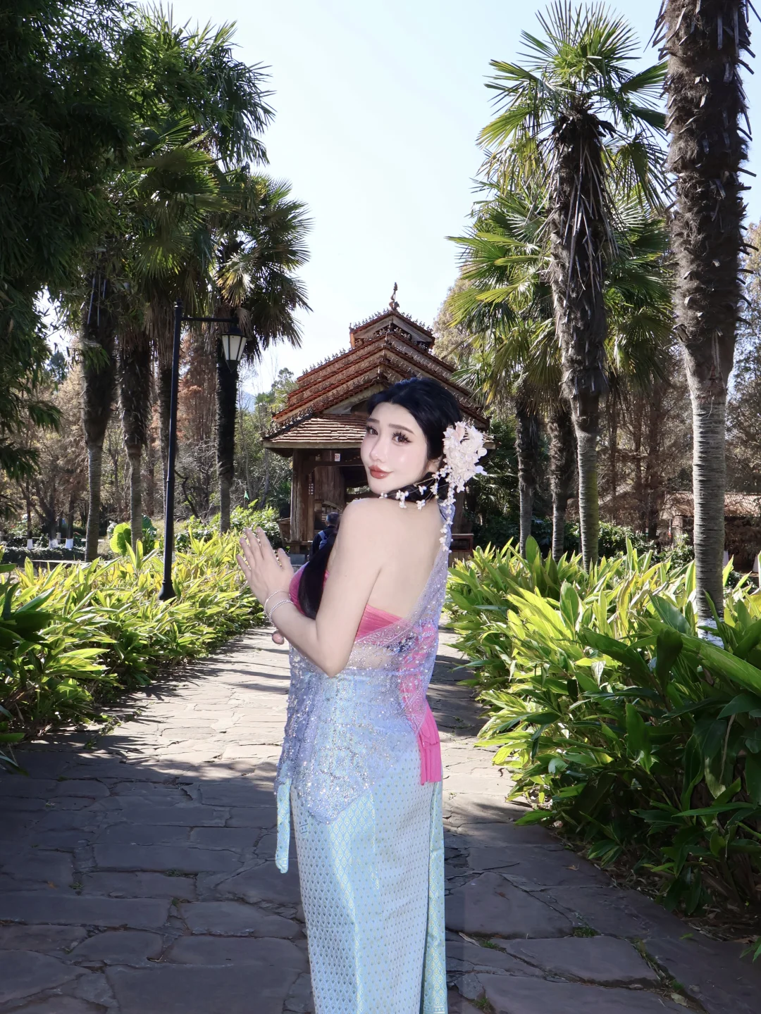 在民族村当一天傣妹✨