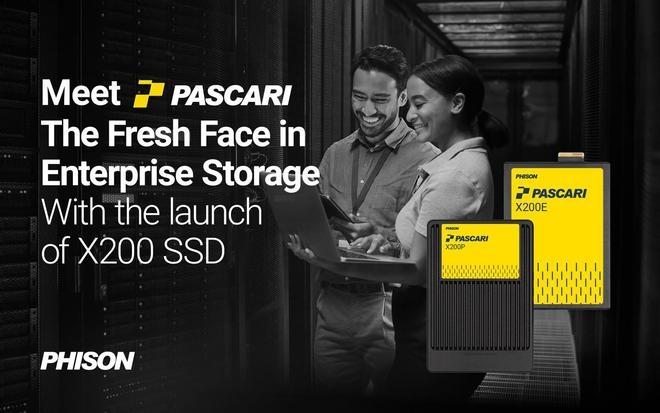 【群联推出企业级SSD新品牌PASCARI】日前，群联电子宣布推出其全新的企业级