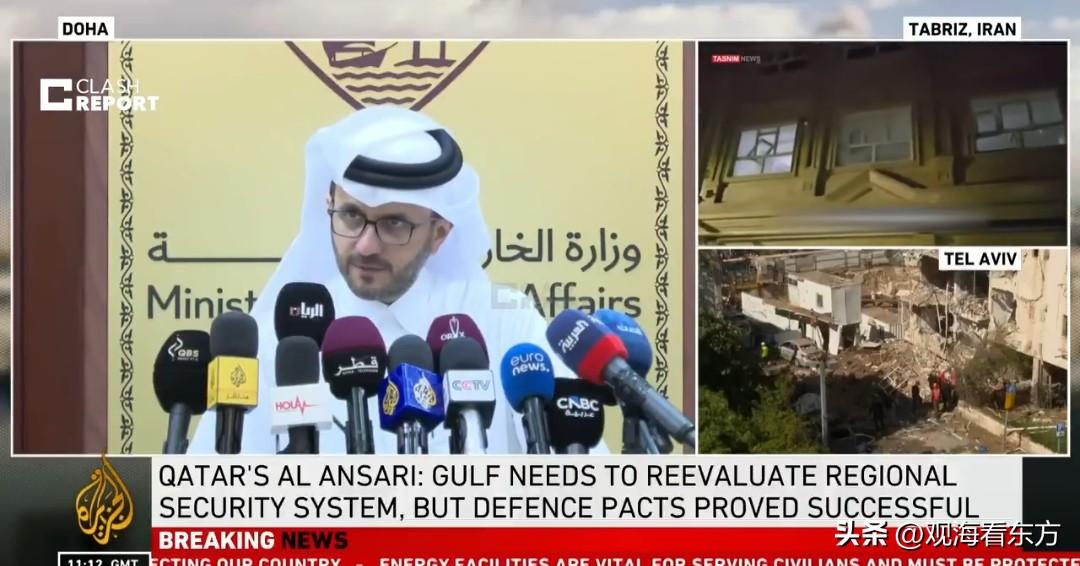 卡塔尔外交部发言人发声：伊朗不会消失，邻里总得好好相处

当地时间3月25日晚，