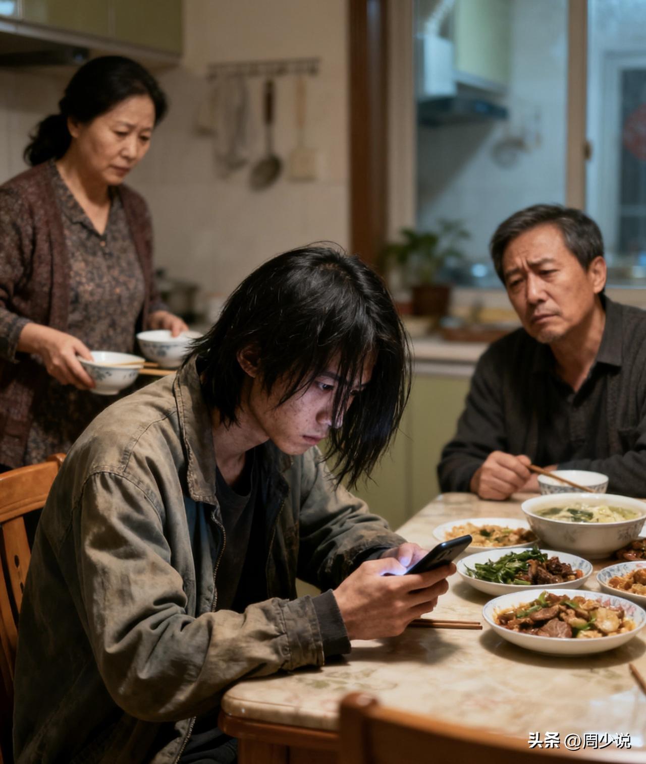一个悲伤的故事！一对教师夫妻，生了个儿子，从小就对儿子的教育极度重视，小学到高中