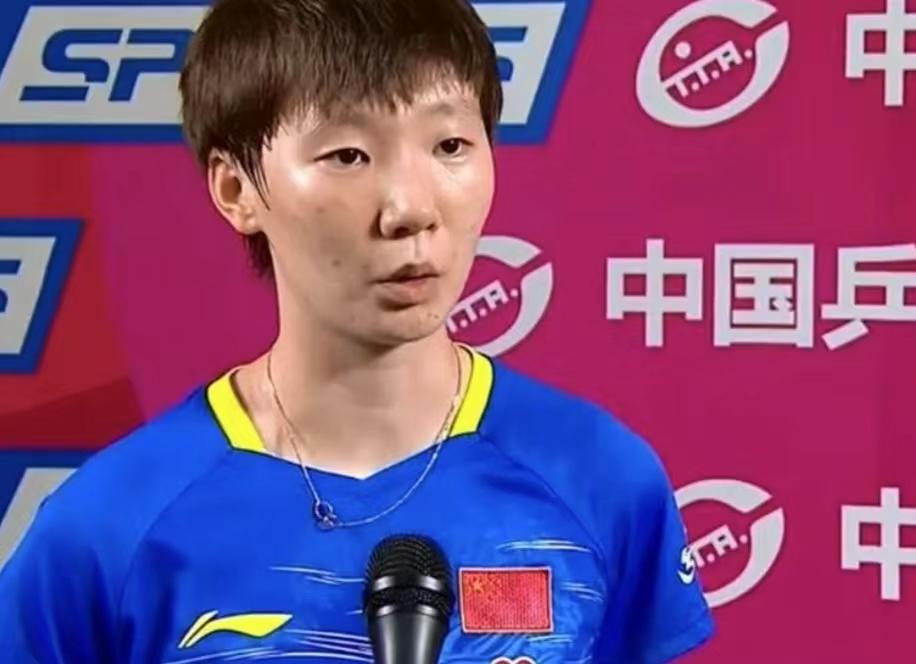 王曼昱遗憾不能参加奥运冠军香港行，接受记者采访，说出三句话肺腑之言：
 
1、不
