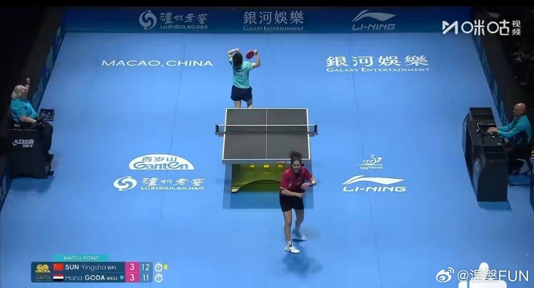 孙颖莎4比3高达 祝贺莎莎，赢了对手，晋级比赛！就是对手这个名字高达，听着都点变