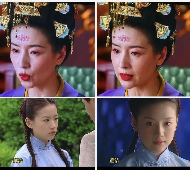 董洁现在跟以前没法比了，以前的董洁美的无可挑剔，如今却也成了中年女人，衰老的有点