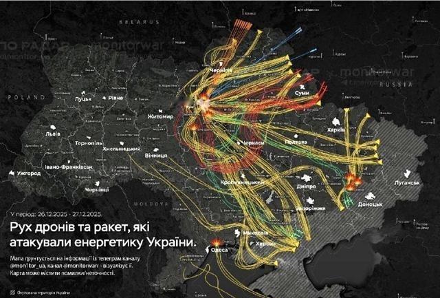 俄军对基辅的空袭，打法突然变了。不再是以前那种分散各地的袭扰，而是把几乎所有弹药