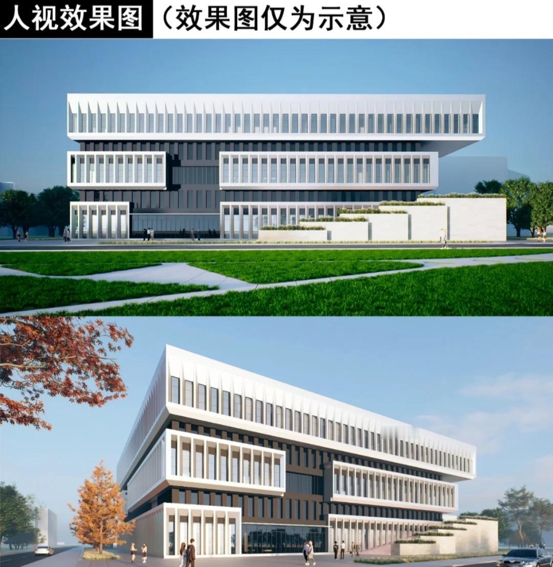中南财法学新楼！
法学新楼建在文济楼后面，新图书馆建在文瀚楼后面。中南财经政法大
