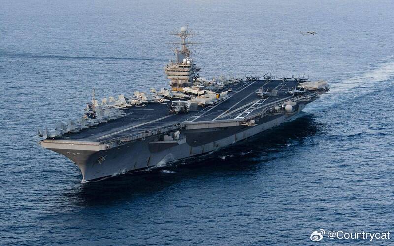 伊朗舰艇逼近“林肯”号航母 美军舰炮与直升机联手开火海外新鲜事以美袭击伊朗中东现