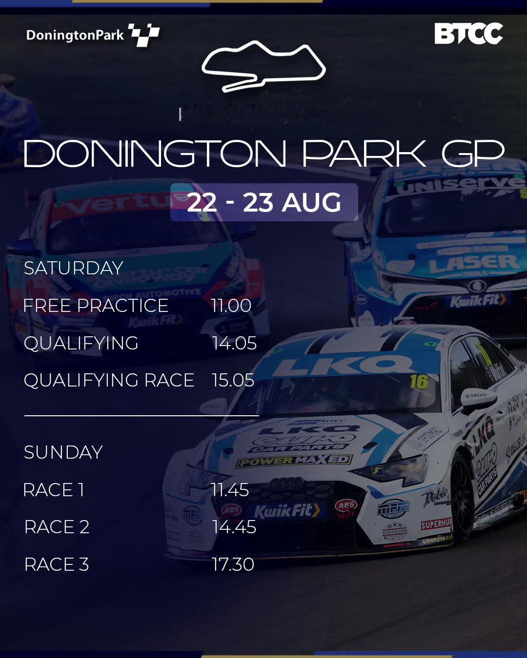 2026赛季 BTCC R7 多宁顿公园GP3回合 1080P 见评论区 有效期