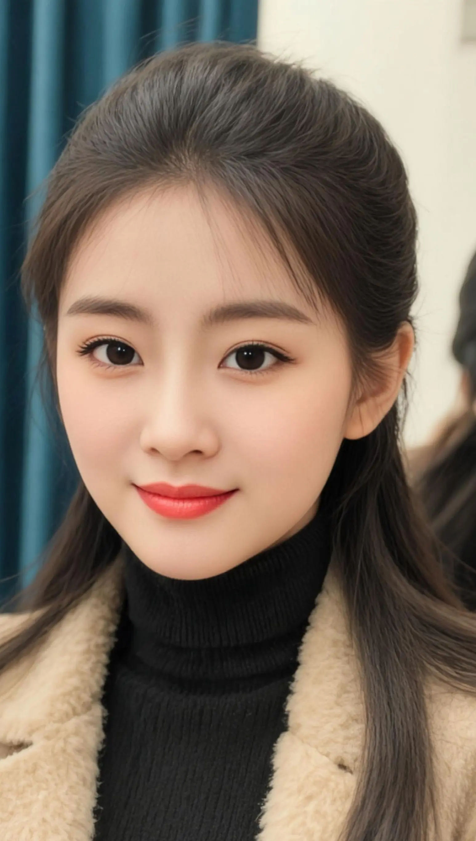 AI高领生活照 ai创作