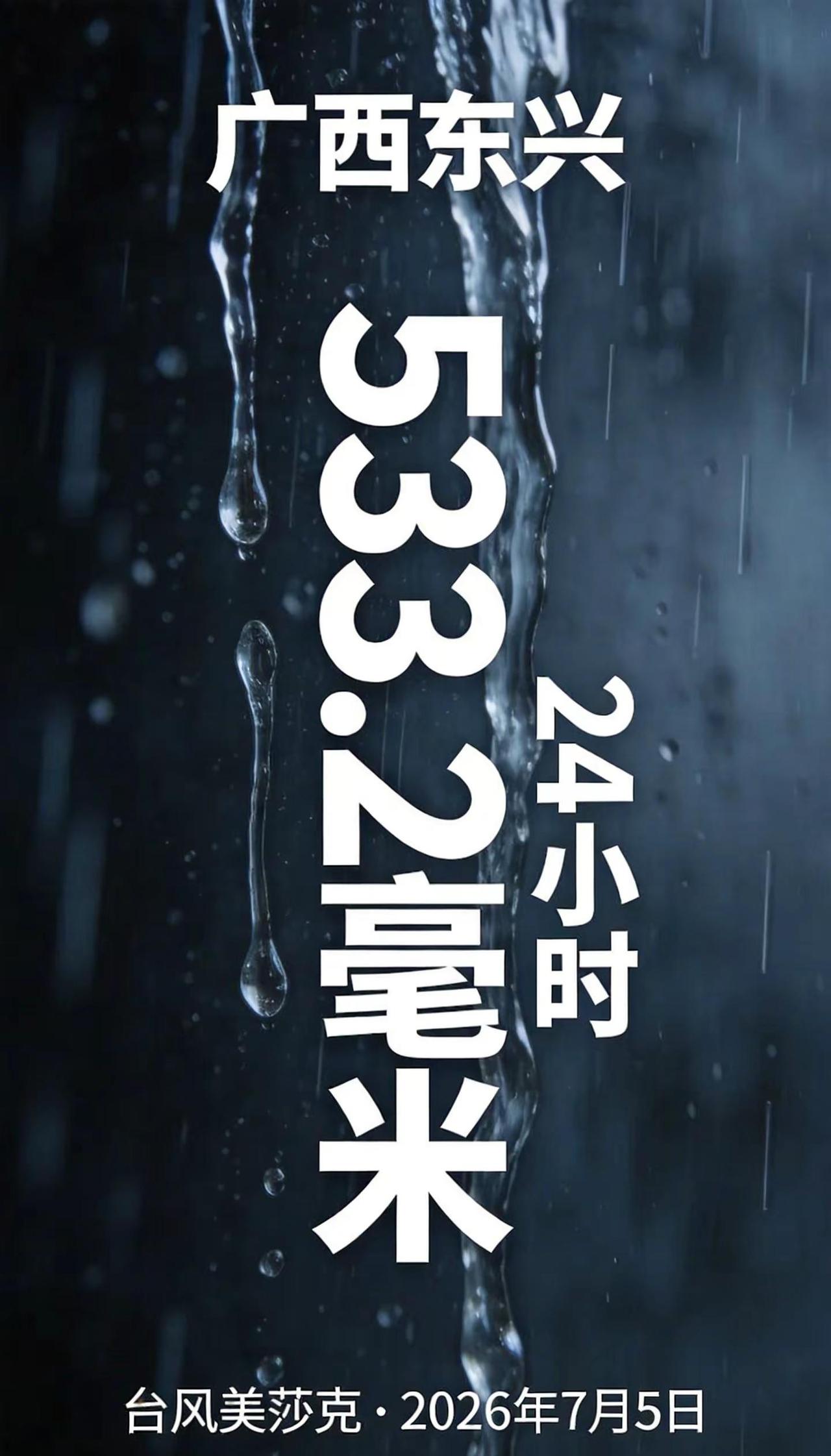 台风“美莎克”进入广西。台风"美莎克"进入广西了。这是今年第10号台风，7月3日